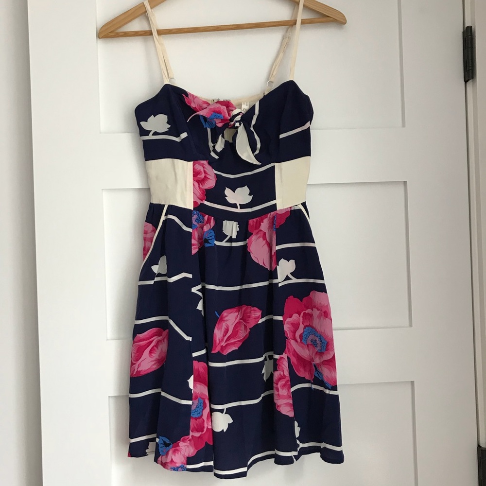 Yuki Kim silk mini dress